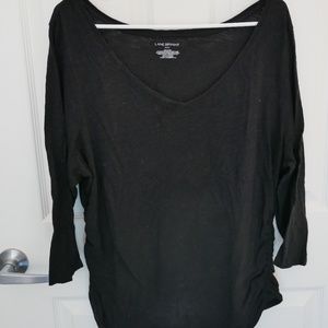 Lane Bryant 14/16 Plus Size Ruched Blouse